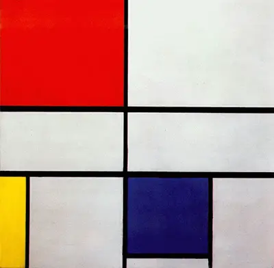 Composition C Piet Mondrian